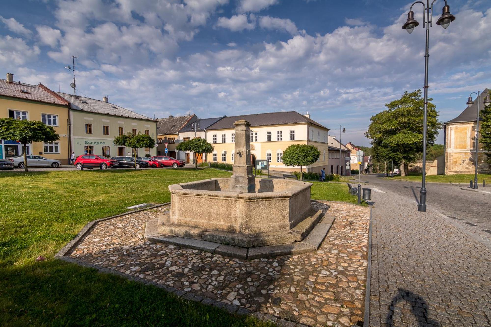 Penzion A Restaurace U Vladare Toužim Exterior foto